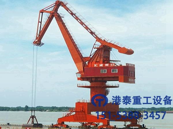 山東東營門座式起重機生產廠家設備結構布局合理