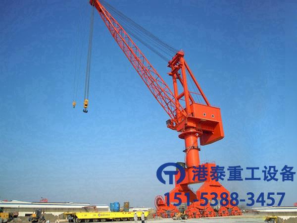 山東青島門座式起重機廠家設備的安全裝置部分