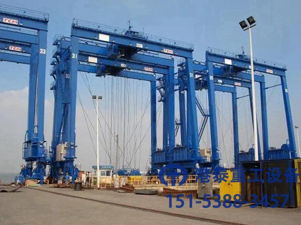 河南港泰集裝箱門式起重機廠家設備具有的幾種特點