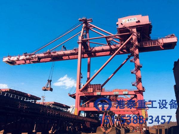 浙江溫州橋式抓斗卸船機生產廠家卸船機的工作原理是什么