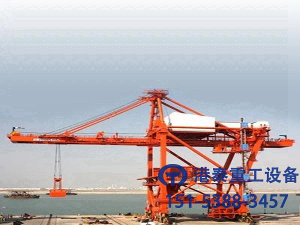 河南港泰橋式抓斗卸船機銷售廠家卸船機維護更方便，更加穩定