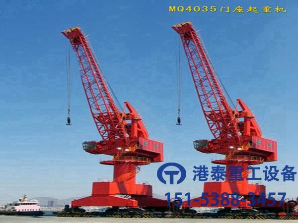 廣西貴港門座式起重機銷售廠家設備的多處優點