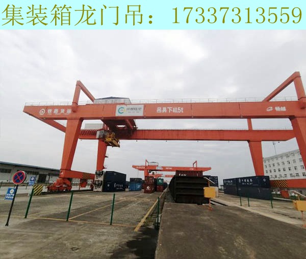 湖南郴州廠家 集裝箱門式起重機的操作要求