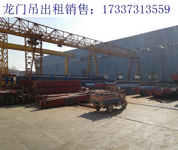 龍門吊軌道承受能力 湖北荊州龍門吊廠家
